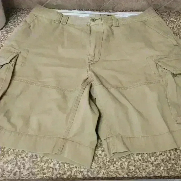 Ralph Lauren Polo Mens Classic Chino‎ Andrew Short Beige Khaki Size 40 Shorts - Picture 1 of 2